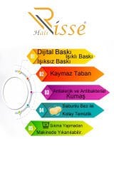 Dot Taban- Siyah Kırmızı Lazer Kesimli Yuvarlak Desenli Salon Halısı Dod Taban - 180 x 250