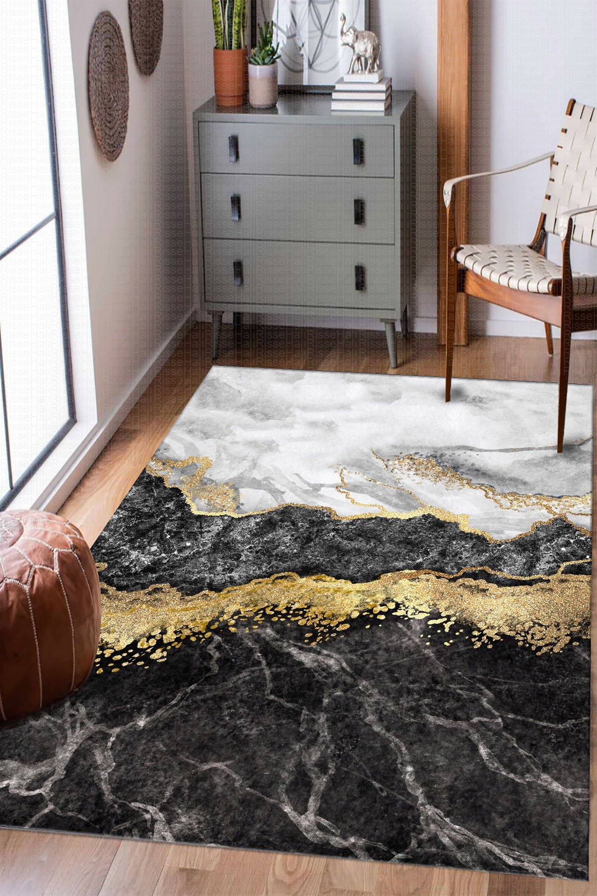 Dot Taban-  Batik Desenli Salon Halısı