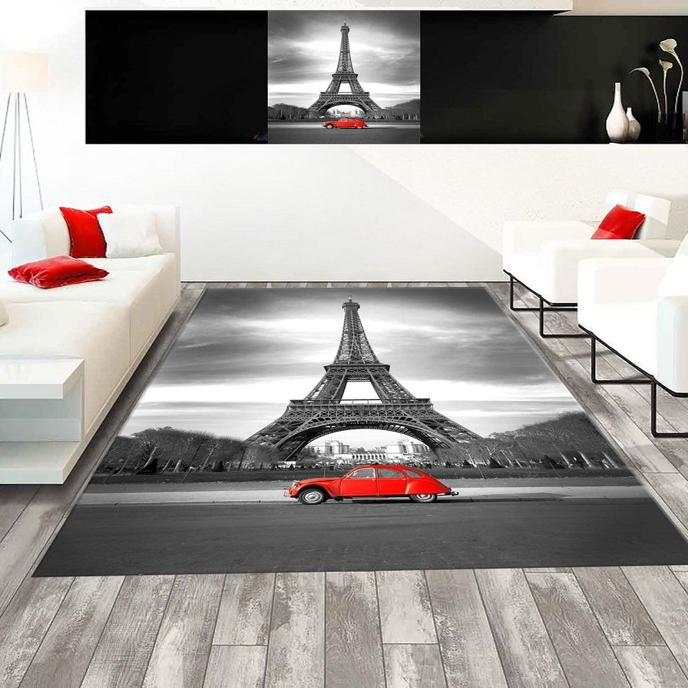 Dot Taban- Paris Temali Salon Halısı