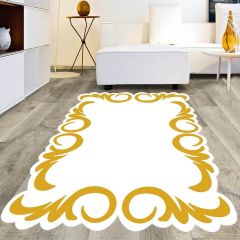 Dot Taban- Lazer Kesim Krem Gold Yolluk Ve Salon Halısı