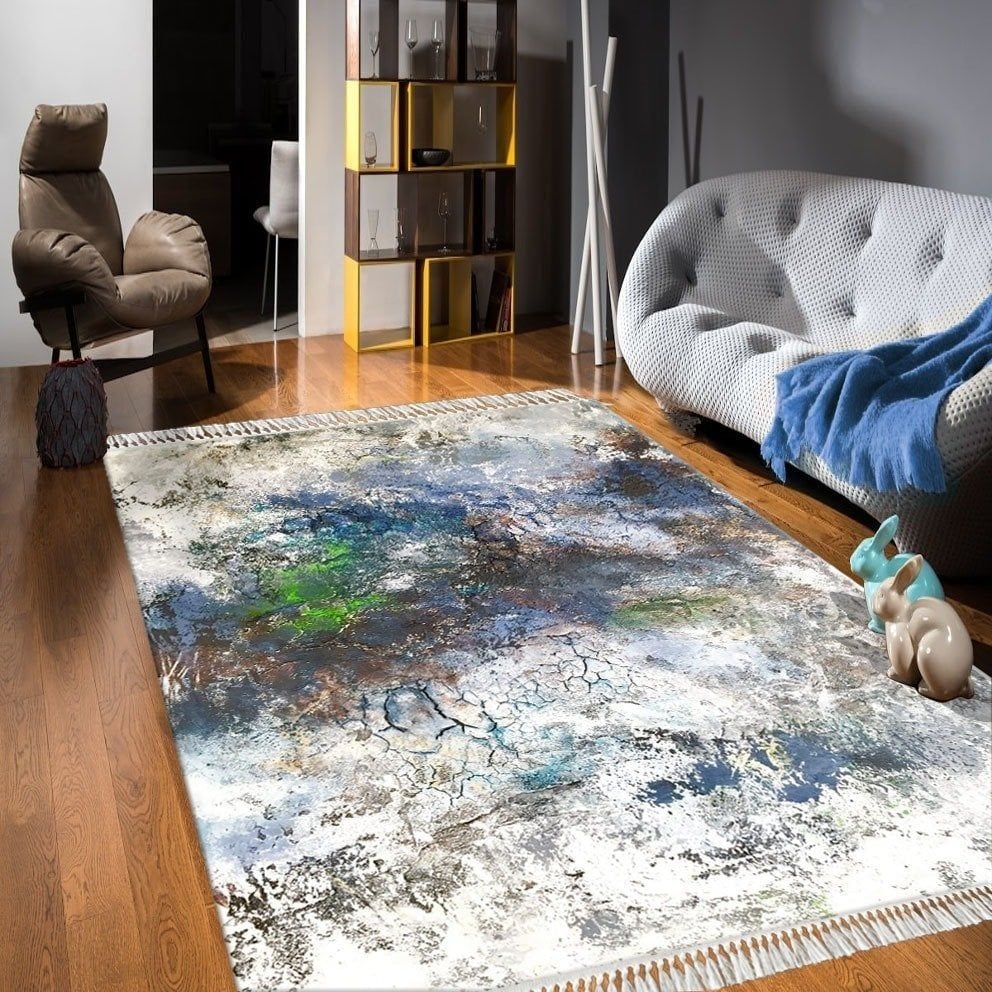 Dot Taban- Batik Desenli Salon Halısı