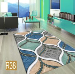 Dot Taban- Barok Desenli Salon Halısı