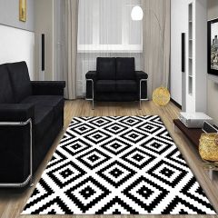 Dot Taban- Kare Desenli Salon Halısı